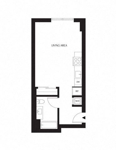 Floor plan layout diagram for SD