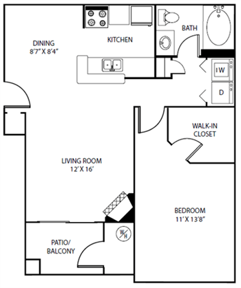1A floor plan