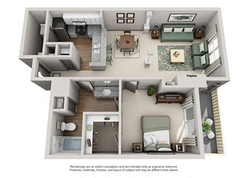1C floor plan
