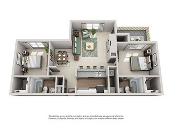 2B floor plan