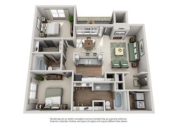 2C floor plan