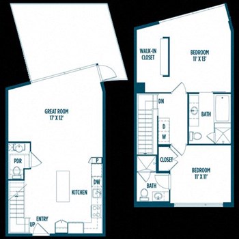 2E floor plan