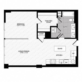 1L floor plan