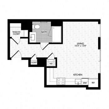 SB-C (Affordable Housing) floor plan