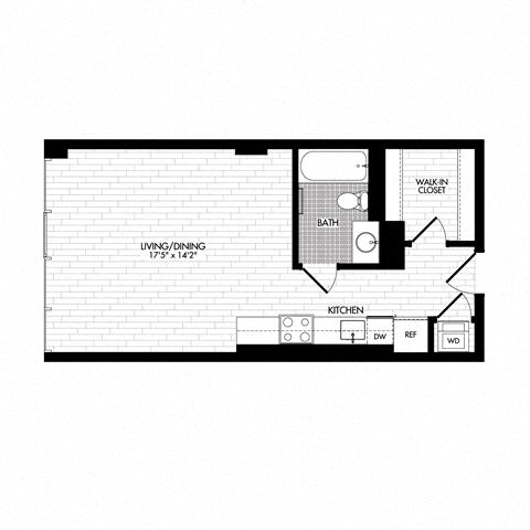 Floor plan layout diagram for SC