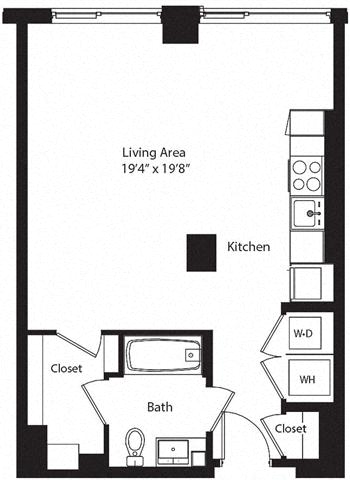 Floor plan layout diagram for SB