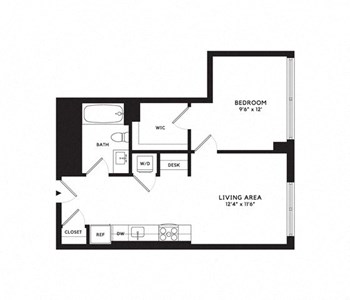 1G floor plan
