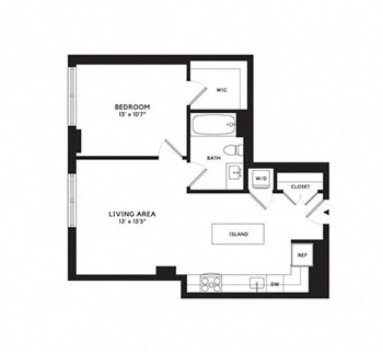 1M floor plan