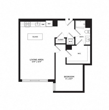 1S floor plan