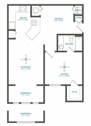 1A floor plan