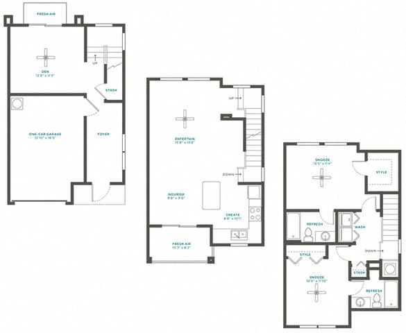 Floor plan layout diagram for 2G