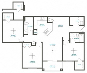 3A floor plan
