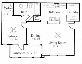 1A floor plan