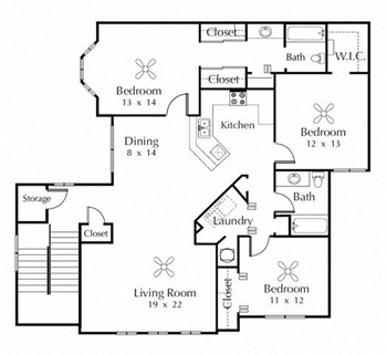 3A floor plan