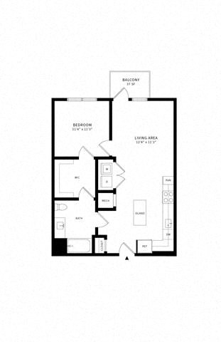1S floor plan
