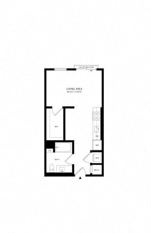 Floor plan layout diagram for SA