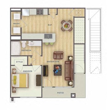 1G floor plan