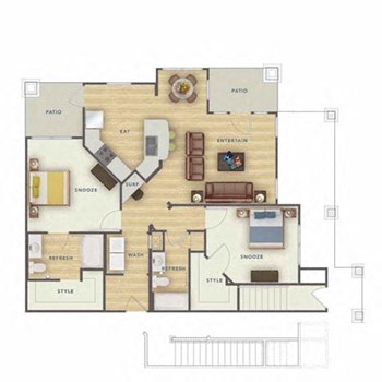 2F floor plan