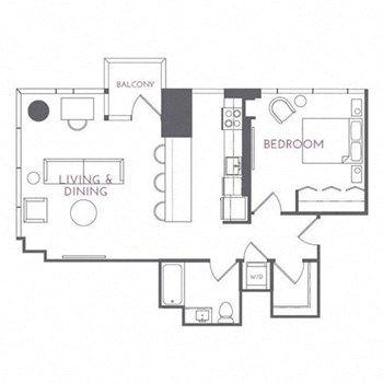 1G floor plan