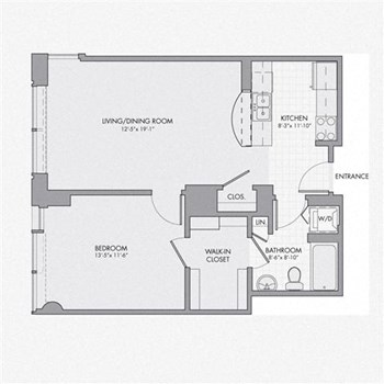 1C floor plan