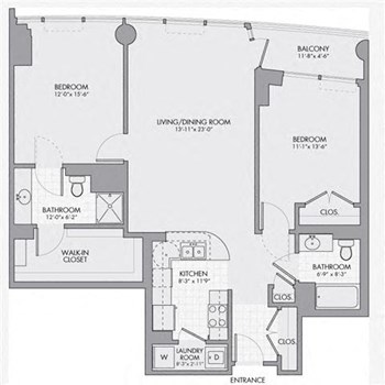 2D floor plan