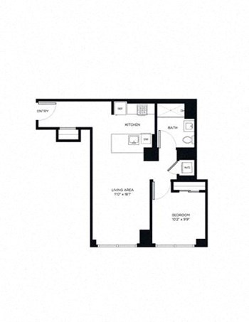 1H floor plan
