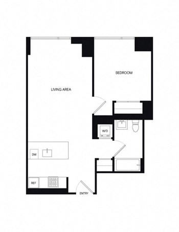 1U floor plan