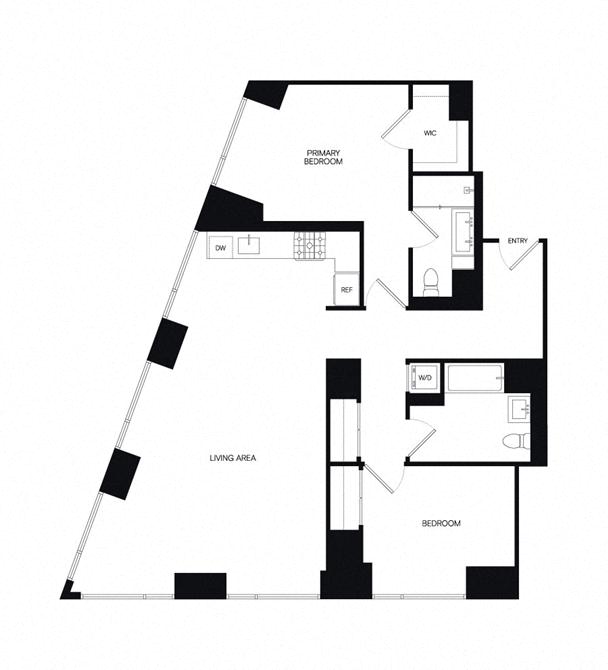 Floor plan layout diagram for 2AQ