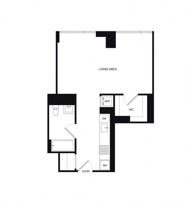 Floor plan layout diagram for SAC