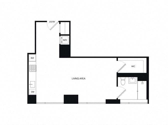 Floor plan layout diagram for 0AJ