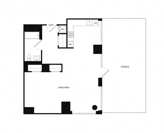 Floor plan layout diagram for 0AM