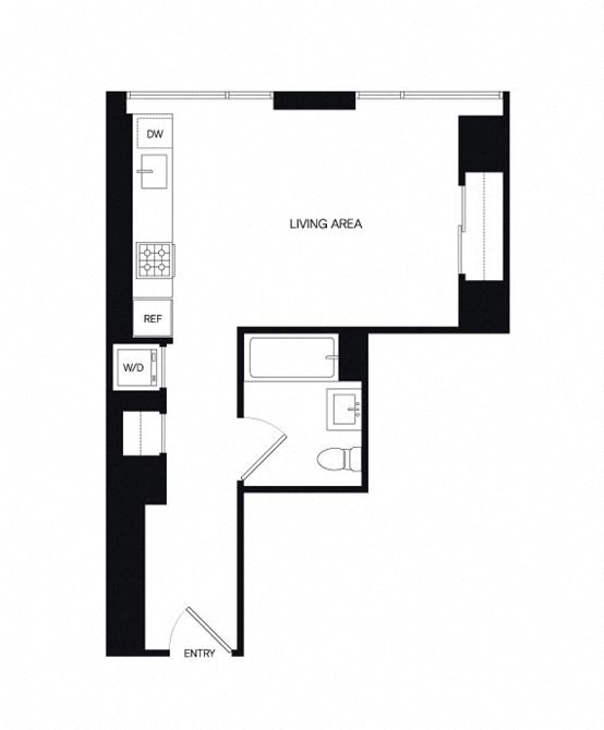 Floor plan layout diagram for SD