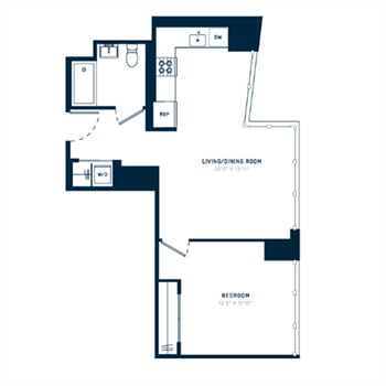 1Z Penthouse floor plan