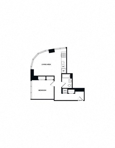 Floor plan layout diagram for 1AB