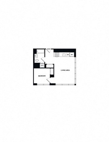 1H floor plan