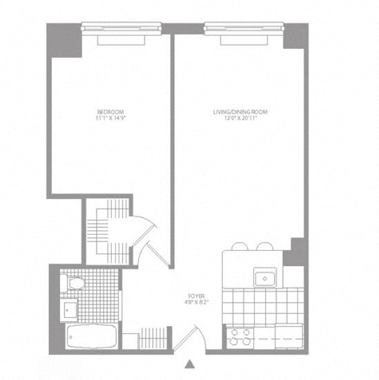 Floor plan layout diagram for 1AF Renovation 2