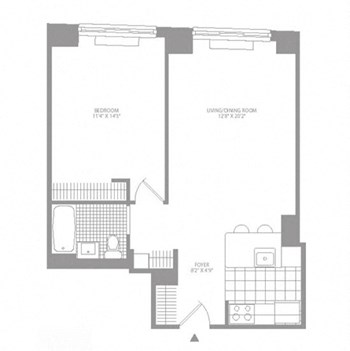 1W Renovation 2 floor plan