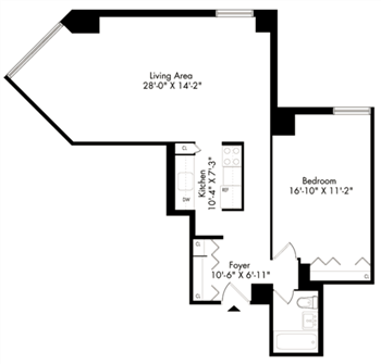 1L floor plan