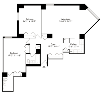 2K floor plan