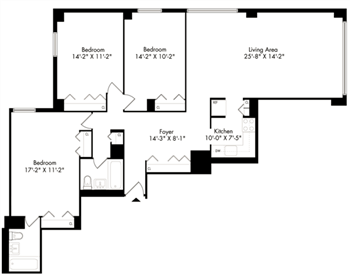 3F floor plan
