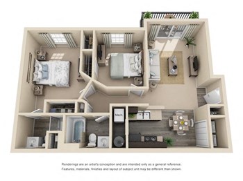 2M floor plan