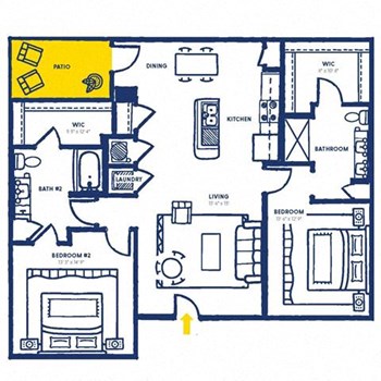 2H floor plan