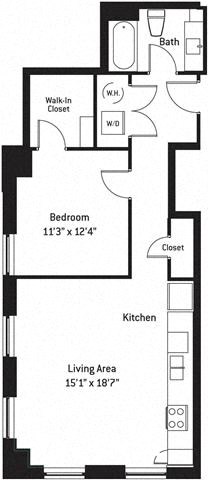 1C floor plan