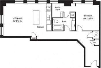1S floor plan