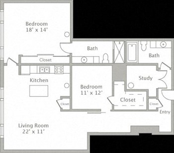 2E floor plan