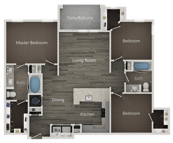 3C floor plan