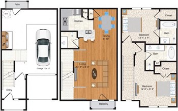 2B Renovation 2 floor plan