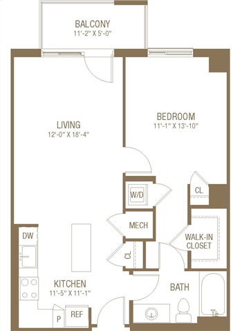 1D-J (Affordable Housing) floor plan