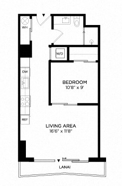 1H floor plan