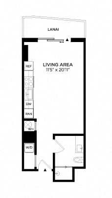 Floor plan layout diagram for SM